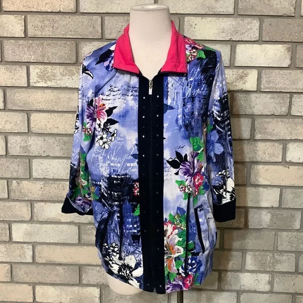3for$20 zipper front jacket small